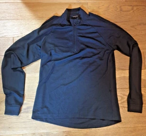 Ex police size M Moisture Wicking long sleeve T-Shirt Black Security Work sports - Picture 1 of 1