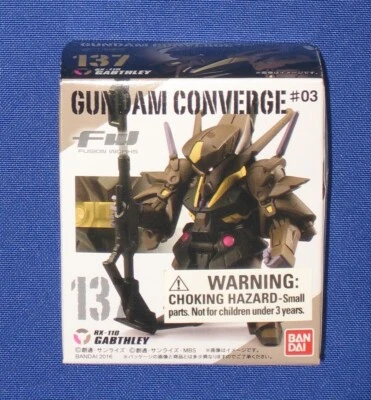 Figura Gundam Converge Gabthley Titans 2,5" #137 Fusion Works Sin usar, en caja Bandai 2016 Foto 1 de 4