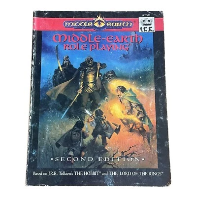 Middle Earth Role Playing (MERP) 2nd Edition #2001 I.C.E Games LOTR Tolkien 🐙 - Image 1 of 4