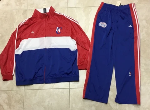 Eric Gordon Los Angeles Clippers Adidas NBA Basketball Warm-Up Jacket & Pants Cover