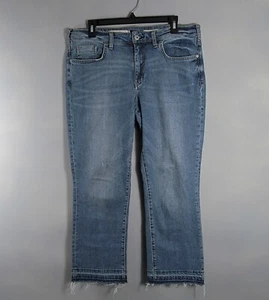 Pilcro and the Letterpress High Rise Flare Jeans Womens 31 (34x25 Actual) - Picture 1 of 7