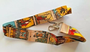 Vintage Tarot Cards / Triple Moon Vintage Sun and Moon 1 piece Neck Strap - Picture 1 of 13