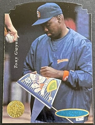 1995 SP Championship Series Die-Cut Tony Gwynn #90 HOF - Image 1 of 2