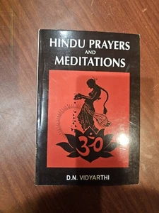 HINDU PRAYERS AND MEDITATIONS By D. N. Vidyarthi **BRAND NEW** - Picture 1 of 1