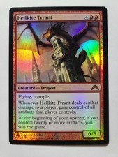 Hellkite Tyrant NM Foil Gatecrash GTC MTG Magic The Gathering English Dragon