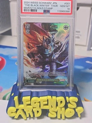 2024 Weiss Schwarz Marvel Vol. 2 Thor SP PSA 10 *POP 9* - Image 1 of 4
