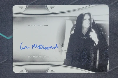 2022 Topps Star Wars Masterwork Ian Mcdiarmid Auto Printing Plates 1/1 MWA-IM SS - Image 1 of 3