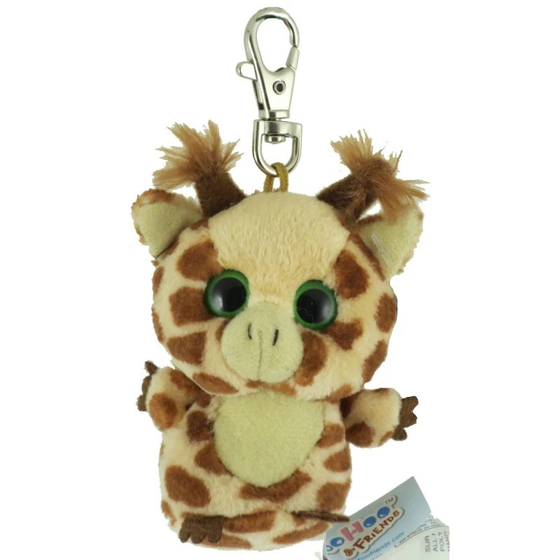 Aurora World Plush - YooHoo Friends Clip On - TOPSEE the Giraffe (3 inch) - New - Image 1 of 1