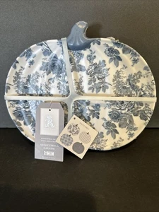 Teller Rachel Ashwell 4er Set KÜRBIS CHINOISERIE TOILETTE VORSPEISE blau rose NEU - Bild 1 von 5