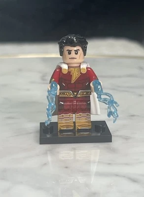 Lego SHAZAM Custom Printed Minifigure DC Comics Marvel Fury of the Gods - Image 1 of 3