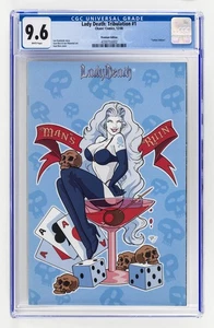 CHAOS! COMICS - LADY DEATH: TRIBULATION #1 - PREMIUM “TATTOO“ COVER - CGC 9.6 - Picture 1 of 2