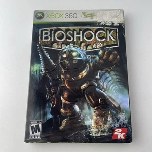 BioShock (Microsoft Xbox 360, 2007) W/Manual & Slipcover VG+ - Picture 1 of 9
