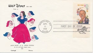 #1355 Mr. Zip Tab Walt Disney Cachetcraft / Messimo cachet First Day cover - Picture 1 of 1