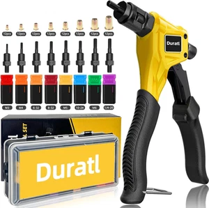 Kit de herramientas para tuercas remachadoras, herramienta manual de 8 pulgadas - Imagen 1 de 12