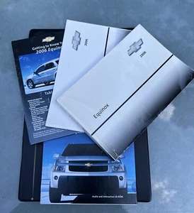 2006 Chevy Equinox Owners Manual Set With Case And Info DVD OEM - Bild 1 von 10