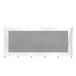 Pared lateral transparente estándar 7x20 para tienda de campaña de eventos con dosel impermeable panel de vinilo de 14 oz - Imagen 1 de 6