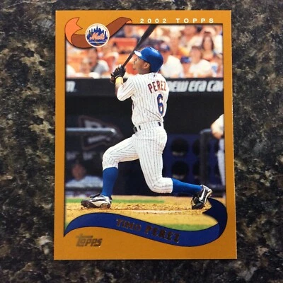 2002 Topps #601 Tino Perez New York Mets - Image 1 of 2