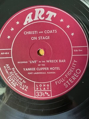 RARE Christi And Coats – On Stage LP 1965 No Cover LP is VG - Image 1 of 4