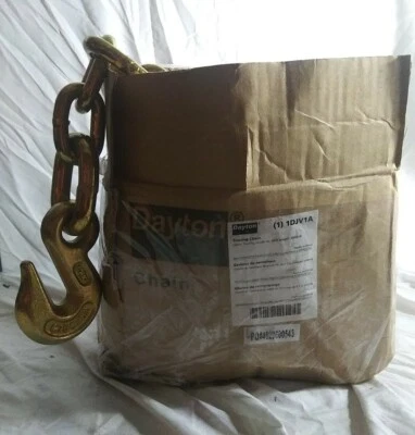 DAYTON 1DJV1A Towing Chain 20ft Length 6600 Lb, Grade 70 - Image 1 of 2