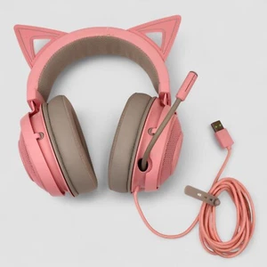 Razer Kraken Kitty RGB USB GamingHeadset THX 7.1 Spatial Surround Sound - Afbeelding 1 van 3