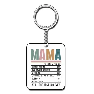 Mom Keychain for Women Meaningful Mom Birthday Present Mother's Day Gifts for... - Picture 1 of 2