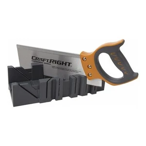 Trade Pro Quality Hand Saw PLUS Mitre Box Set. Durable, Accurate, Precision Cuts - Picture 1 of 1