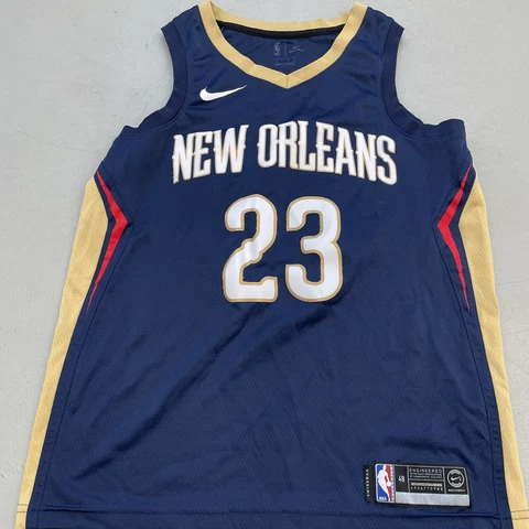 Nike ORLEANS PELICANS Anthony Davis #23 SWINGMAN Jersey Adult Large (48) Men Cover