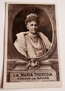 J.M. MARIA THERESIA Reina de Baviera - Editorial Percy Hein (aprox. 1895) - Imagen 1 de 2
