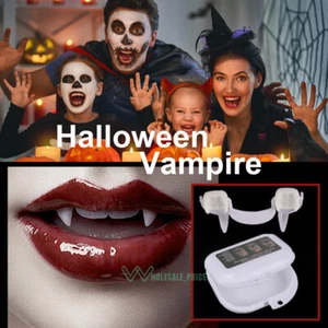 Colmillos De Dientes De Vampiro Para Disfraces De Adultos Y Niños Para Halloween - Imagen 1 de 16