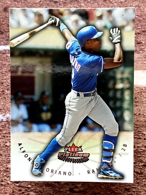 2005 Fleer Platinum Alfonso Soriano #83 Texas Rangers - Image 1 of 2