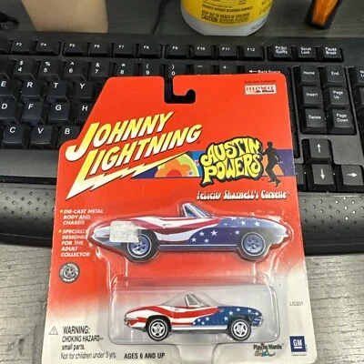 JOHNNY LIGHTNING  AUSTIN POWER FELICITY SHAGWELL’S CORVETTE  NEW - Image 1 of 4