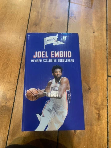 Joel Embiid Bobblehead Philadelphia Philly 76ers Society 76 BDA Sports Cover