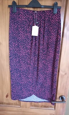 BNWT Oasis Wrap Effect Midi Skirt size S - Image 1 of 4