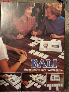 Bali The Ultimate Card Word Game by Avalon Hill Vintage 1980 NOS Brand New  - Picture 1 of 2