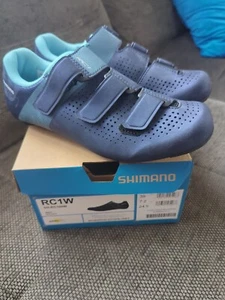 Shimano Fahrradschuhe SH-RC1N Damen Road Comp SPD-SL navy Größe 39 - Bild 1 von 4