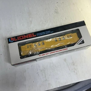 Lionel #6-16011 O Gauge Virginia & Truckee Yellow Passenger Car NIB - Picture 1 of 10