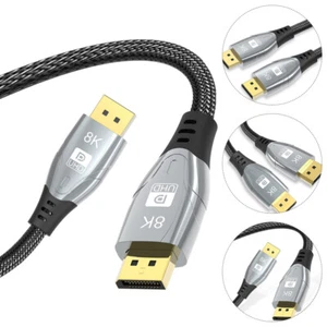 Zinklegierung Draht -Stecker-zu-Stecker-Kabel Displayportkabel Für Gpu - Bild 1 von 12