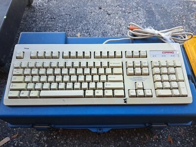 Vintage Compaq 235212-101 RT6656TW Computer Keyboard  - Image 1 of 4