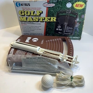 Vintage 1976 K-tel Golf Master Portable Driving Range mit Heringen und Anleitung - Bild 1 von 4