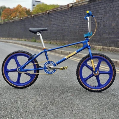 Torker LP Race Custom Old School Retro BMX Bike Candy Blue / Gold - Bild 1 von 4