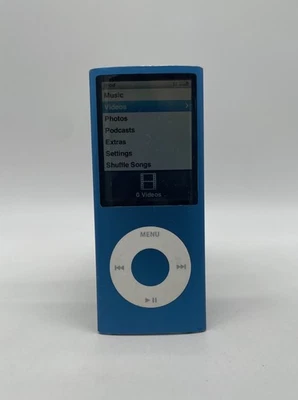 Apple iPod nano 4. Generation Blau (16GB) - A1285 - Ohne Ladegerät - Bild 1 von 4