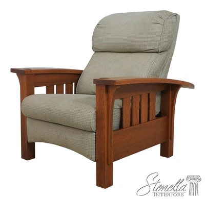 70499: Silla reclinable Mission Oak Morris STICKLEY Foto 1 de 4
