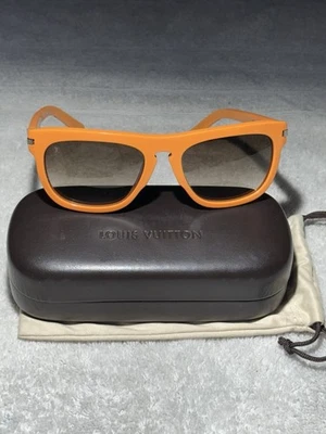 Gafas de sol Louis Vuitton con montura de plástico naranja Z0566W Foto 1 de 4