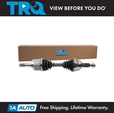 TRQ Front Left Right CV Axle Shaft Fits 2016-2022 Chevrolet Colorado GMC Canyon - Image 1 of 4