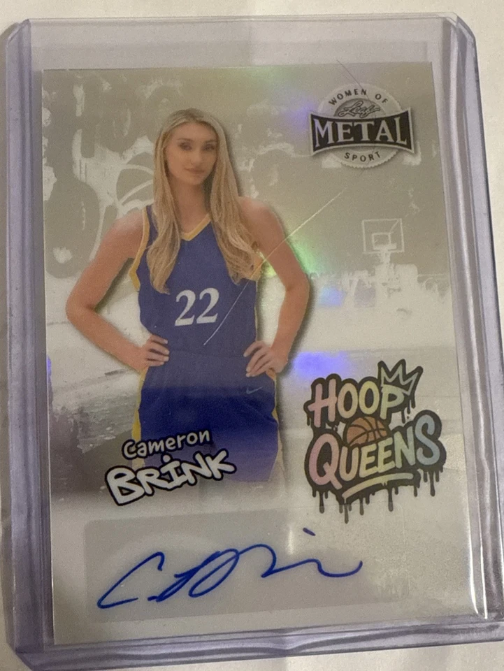 Aros Leaf Women In Sports Cameron Brink Queens 2025 automático #d 5/10 WNBA Foto 1 de 4
