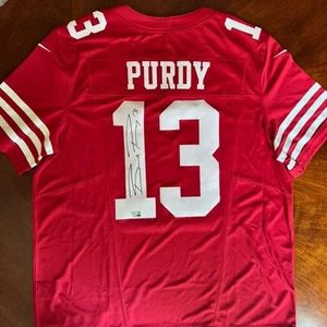 Brock Purdy Signed Autographed Nike Jersey Fanatics COA 49ers - Picture 1 of 7