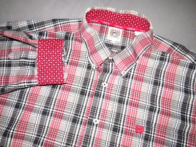 Camisa CINCH Manga Larga 100% Algodón Cuadros Informal RODEO Abotonada Para Hombre Grande Foto 1 de 4