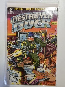 Destroyer Duck #1 1982 1st Destroyer Duck 1st Groo Eclipse Comics - Bild 1 von 1