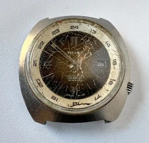 Reloj Automático Tissot Cal 784-2 Incabloc De Colección Para Hombre Esfera Marrón 21 Joyas - Imagen 1 de 8