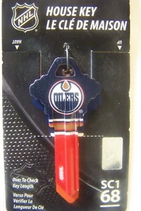 EDMONTON OILERS SCHLAGE SC1 HAUS SCHLÜSSELROHLING - Bild 1 von 1